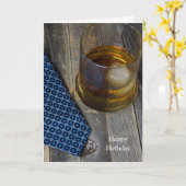 gefluisterd whisky kaart (Gele Bloem)