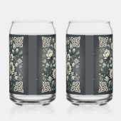 Gefluisterde Klaver Knoopwerk Tuin Blikvorm Glas (Rechts)