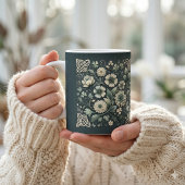 Gefluisterde Klover Knoopwerk Tuin Koffiemok