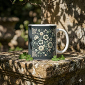Gefluisterde Klover Knoopwerk Tuin Koffiemok