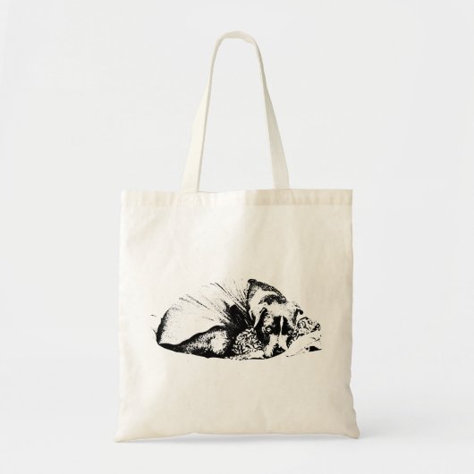 Gefluisterde rust, herfststraten tote bag (Voorkant)