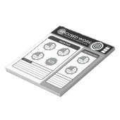 Gefocust Werk | Doeluren Notitieblok (Linkerzijde)