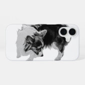 Gefocuste Drift iPhone 16 Hoesje (Achterkant horizontaal)