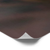 Gefocuste Oracle die glimlacht bij het Weefgetouw Poster (Hoek)