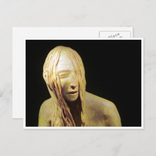 gefolterd briefkaart (Voorkant / Achterkant)