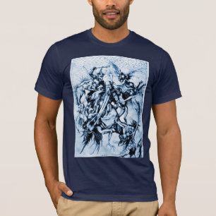 gefolterd door demonen t-shirt