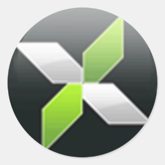 GEFORCE3D.NET RONDE STICKER