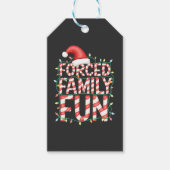 Geforceerd Familie Fun Grappige Familie Matching O Cadeaulabel (Voorkant)