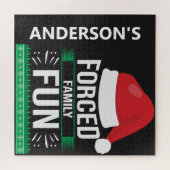 Geforceerde Humor voor kerstmis Legpuzzel (Horizontaal)