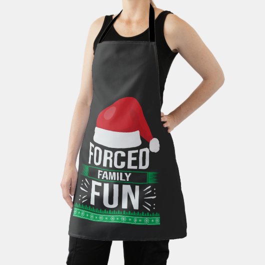 Geforceerde Humor voor kerstmis Schort (Insitu)