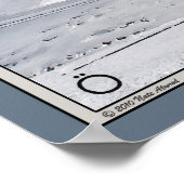 Geforene Wand bij Hintertux Poster (Hoek)