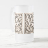Geformatteerde monogram "W" — Mok (Voorkant links)