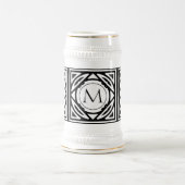 Geformmeerd monogram bierpul (Center)