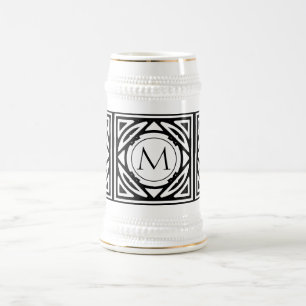 Geformmeerd monogram bierpul