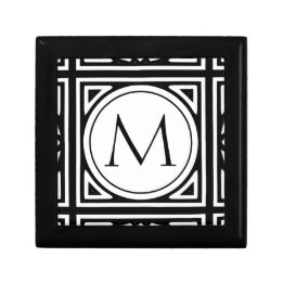 Geformmeerd monogram cadeaudoosje