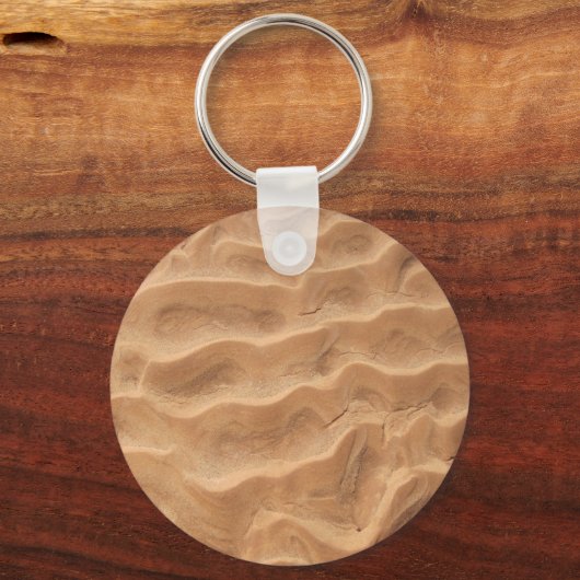 gefossiliseerd zandduin sleutelhanger (Voorkant)