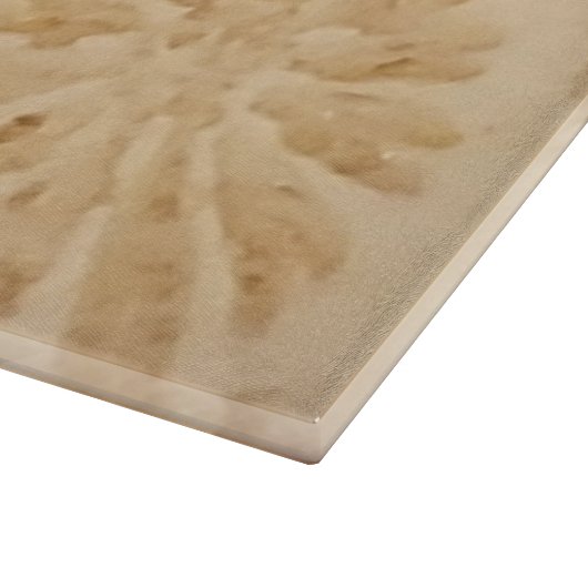 gefossiliseerde koraalprint snijplank (Hoek)