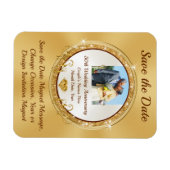 Gefotografeerd Persoonlijk, 50e Verjaardag Save th Magneet (Horizontaal)