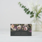 Gefotografeerde Bloemen Bloem Bloemist Stylist Afsprakenkaartje (Staand voorkant)