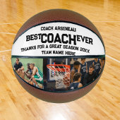 Gefotografeerde collage Beste Coach Basketbal Pers