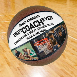 Gefotografeerde collage Beste Coach Basketbal Pers