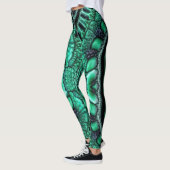 Gefractaliseerd malachiet4 leggings (Links)