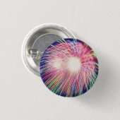 Gefractioneerd Fireworks Ronde Button 3,2 Cm (Voorkant /achterkant)