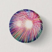 Gefractioneerd Fireworks Ronde Button 3,2 Cm (Voorkant)