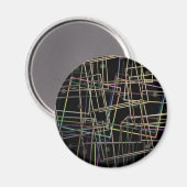 Gefractioneerde metalen Lijsten Magnet (Voorkant / Achterkant)