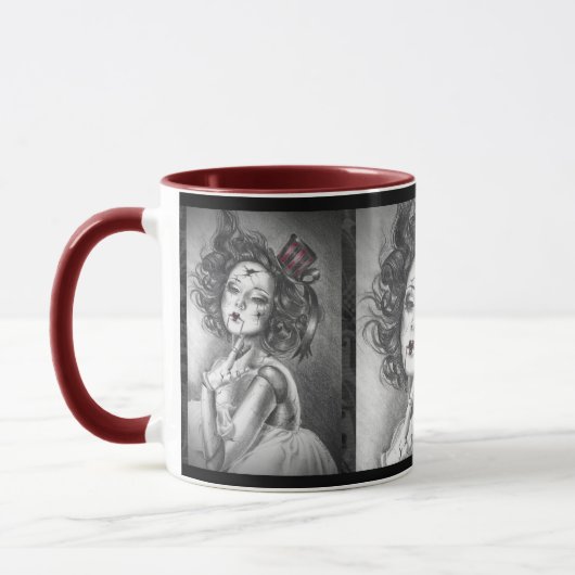 Gefractioneerde schoonheidsMok Gebroken Mok Doll C (Links)