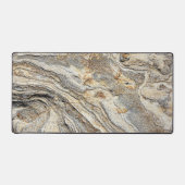 Gefractureerde kleurrijke marmeren steen bureaumat (Voorkant)