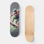 gefragmenteerd skateboard (Voorkant)