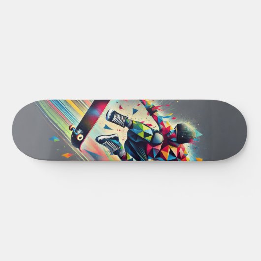 gefragmenteerd skateboard (Horizontaal)
