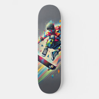 gefragmenteerd skateboard