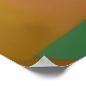 gefragmenteerd surrealistisch kubisme poster (Hoek)