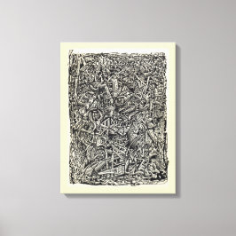 Gefragmenteerde canvasprint canvas afdruk