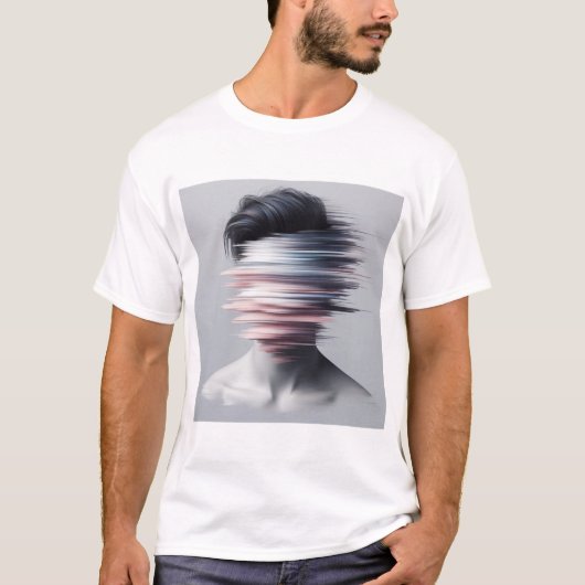 gefragmenteerde identiteit t-shirt (Voorkant)