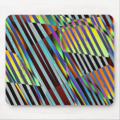 Gefragmenteerde lijnen muismat (Voorkant)