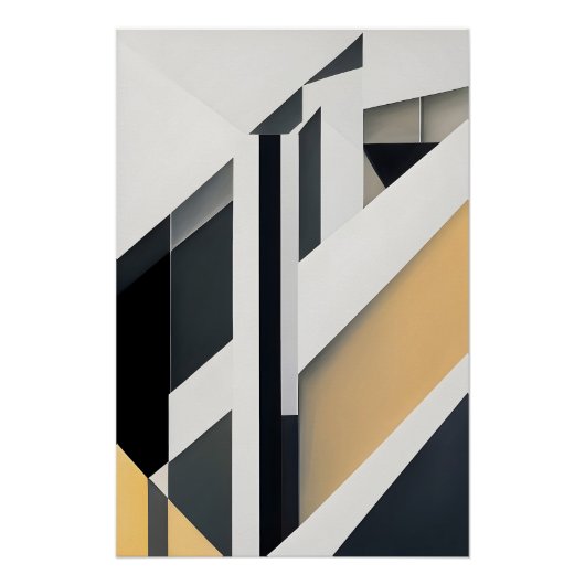 gefragmenteerde ruimten perfect poster (Voorkant)