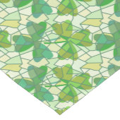 Gefragmenteerde shamrocks medium tafelloper (Hoek)