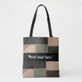 "Gefragmenteerde weerbaarheid" Tote Bag (Voorkant)