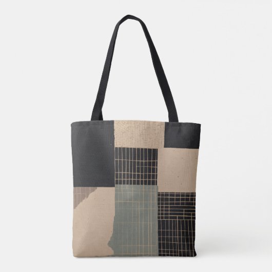 "Gefragmenteerde weerbaarheid" Tote Bag (Achterkant)