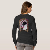 Geframede Whippet T-shirt (Achterkant volledig)