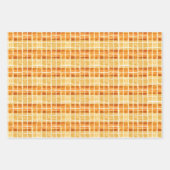 gefrankeerde vierkanten inpakpapier vel (Voorkant 3)