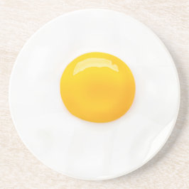 GEFRISEERDE EGG 2 ZANDSTEEN ONDERZETTER