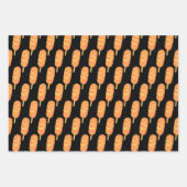 gefrituurd deeg op een stok inpakpapier vel (Voorkant)