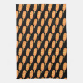 gefrituurd deeg op een stok theedoek (Verticaal)