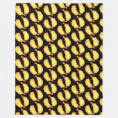 gefrituurde garnaal fleece deken (Voorkant)