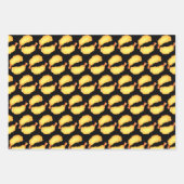 gefrituurde garnaal inpakpapier vel (Voorkant 3)