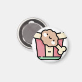 gefrituurde kip magneet (Voorkant / Achterkant)